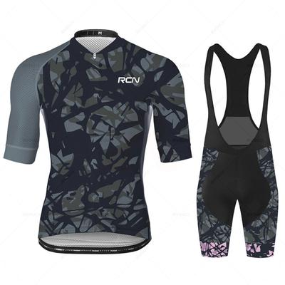 Rcn Pro Cycling Jersey Sets Men's Bicicleta Clothing Summer Short Sleeve MTB Bike Suit Bicycle Bike Clothes Ropa Ciclismo Hombre