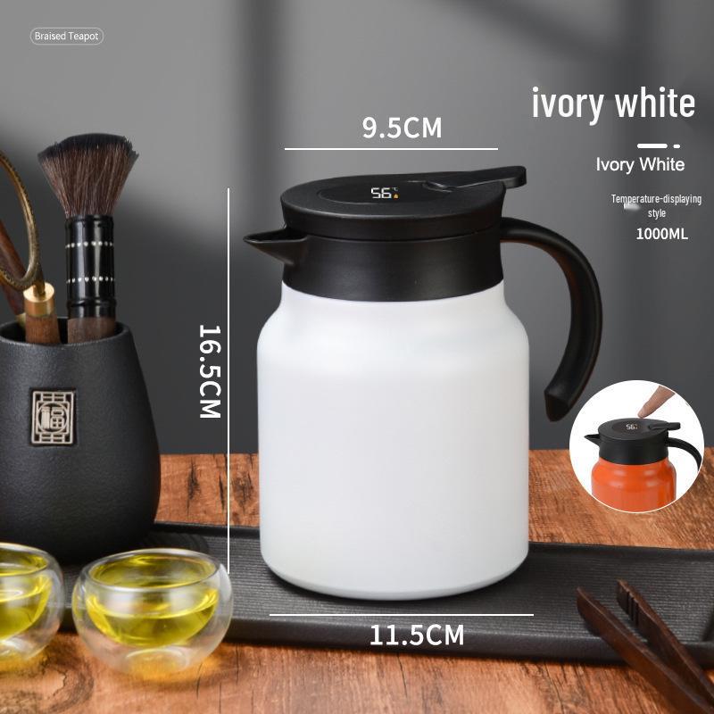 316 Stainless Steel Large Capacity Tea Thermos – Food Grade Kettle for Home & Office (2025 Model)