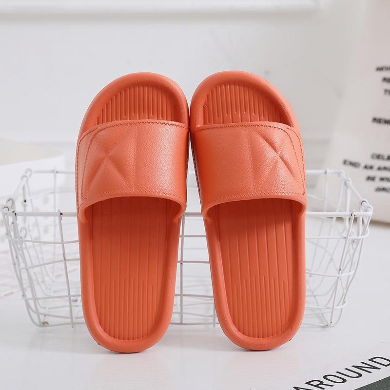 EVA soft-soled home slippers women's summer home indoor cool slippers non-slip cross shoes