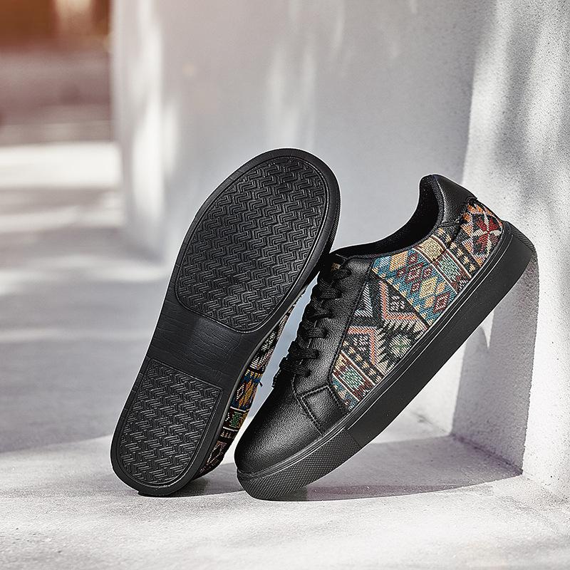 

Мужская обувь 2025 новый весенний нишевый тренд повседневная обувь на платформе для молодежи кожаная с толстой подошвой увеличивающая рост хлебные трендовые туфли 39