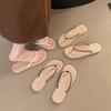 Fashion Female Shoes Rubber Flip Flops Summer Clogs Woman Slippers Soft Luxury Slides Flower Platform 2025 Hawaiian Beach Comfort