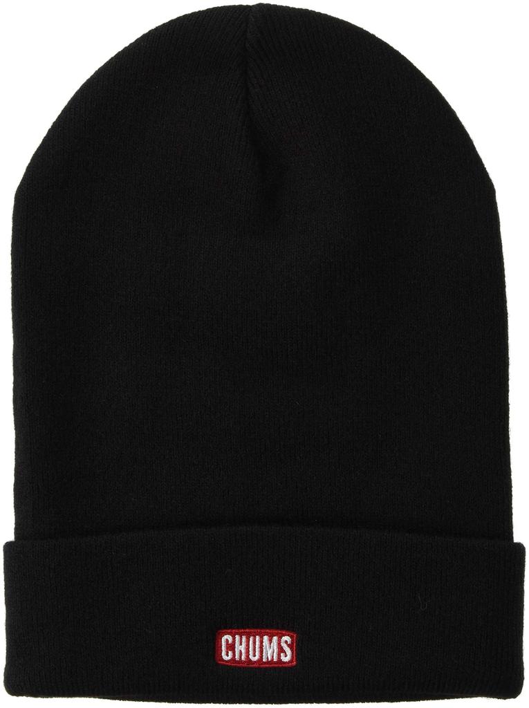 Chums Knit Cap Logo Black Japan Free Size