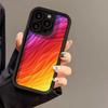 Color gradual change wave for iPhone17 mobile phone case Apple 17promax new 2026 fine hole 13/12
