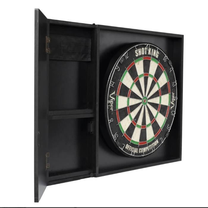 Fléchettes Cible Classique King Viper Tir + Mobilier Stedfast Tableau Black 41-0628