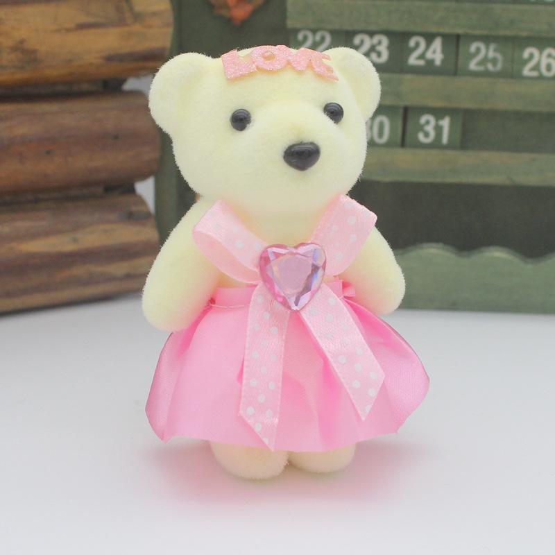 Cross-border Fresh Flowers & Cartoon Bouquet Dolls - Foam Bears & DIY Handmade Wrapping Materials