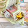 Schoolbag Japanese new cute little fresh girl make-up bag junior high school student college wind dopamine contrasting backpack