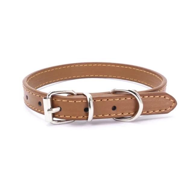 Adjustable Alloy Buckle Dog Collar with Cat Necklace Pet Chain for Small to Medium-sized Pets Durable Pet Supplies