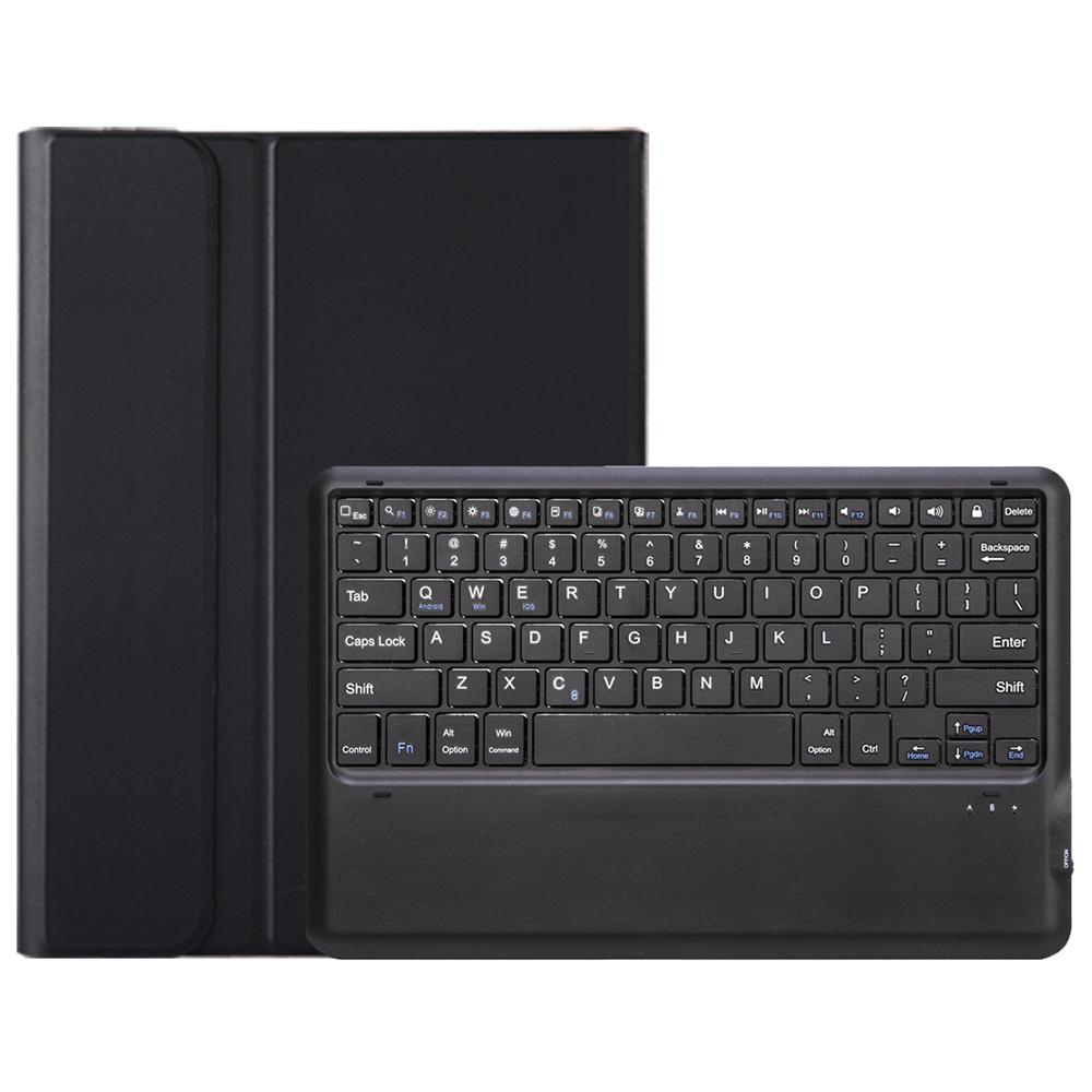 

AH24 For Huawei MatePad Pro 12.2 (2024) Leather+TPU Tablet Cover with Bluetooth-compatible Keyboard Black