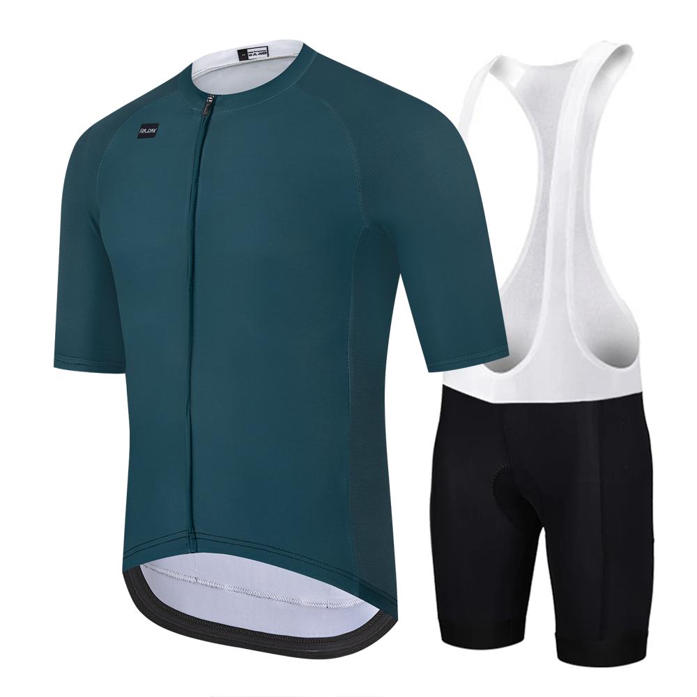 2026 Summer Riding Suit Men s Quick Dry Cycling Short Sleeve Breathable Bib Shorts Outdoor Highway Riding Jersey Set XXL