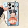 Funny Dont Touch My CallPhone Plating Phone Case For Xiaomi Redmi Note 14 15 Pro Plus 13 12 11 11S 11T 10 9S 9 5G Anti-Fall Aira