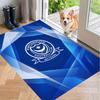 Soft Floor Carpet Portsmouth FC Pattern Area Rug Decorative Mat For Home Room Decoration