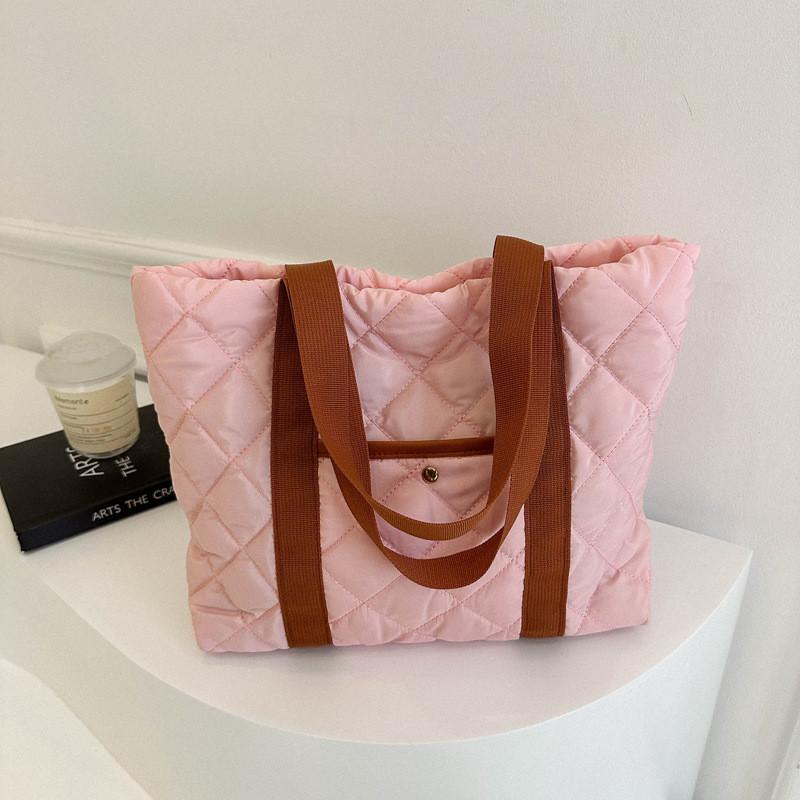 Oxford Fabric Tote Bag For Women With Large Capacity And Street Style For Daily Use