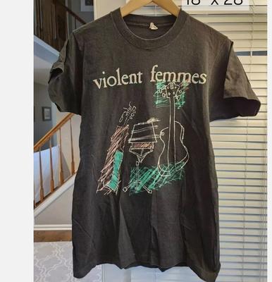 Vintage Violent Femmes T-Shirt Schwarzes T-Shirt Unisex T-Shirt