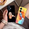 Fashion Ava Max Matte TPU Mobile Phone Case for OPPO Reno 14 13 12 11 10 9 8 7 6 5 F T Pro 5G Colorful Printing Cover