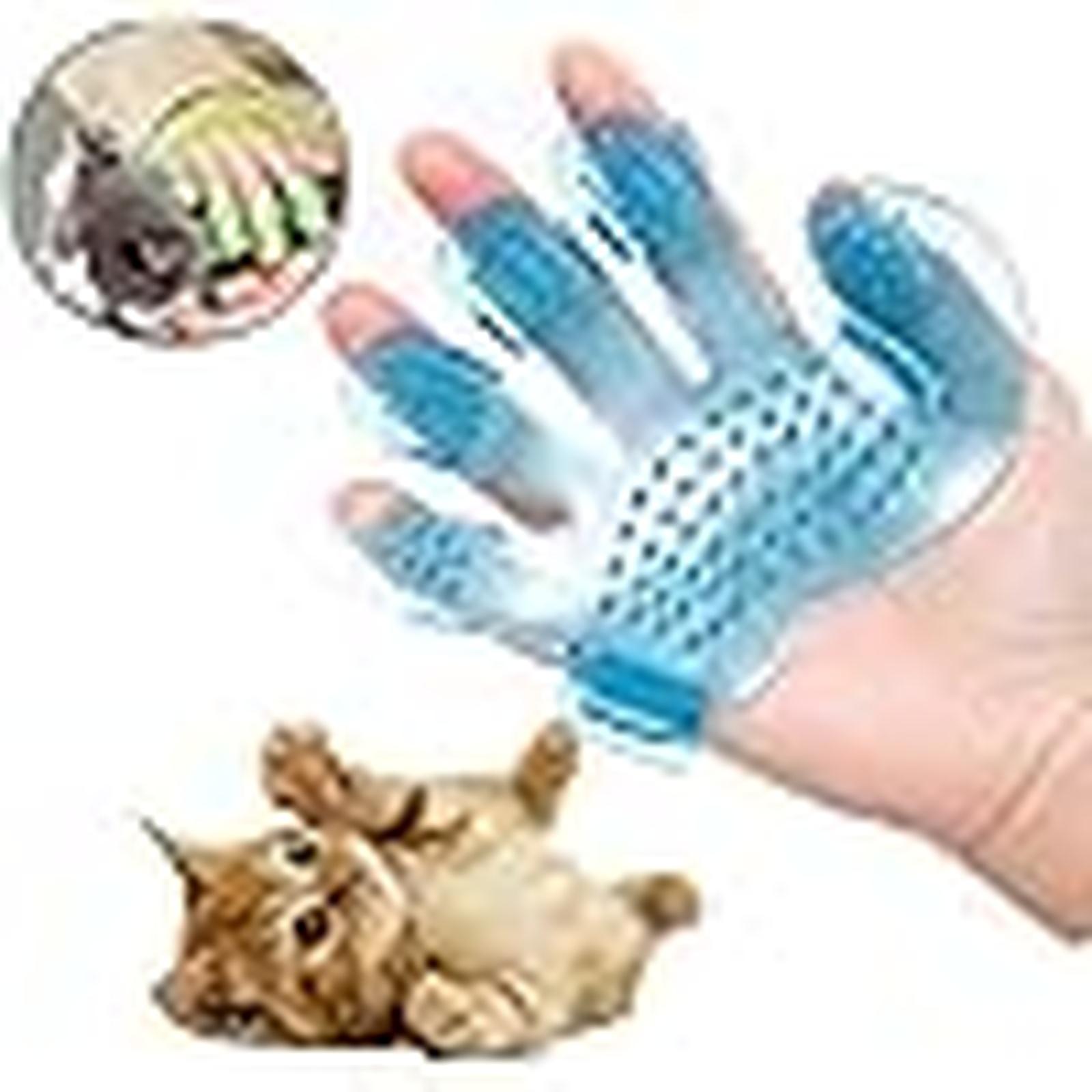 Pet Comb Pet Hair Massage Gloves Remover Dog Comb Bath Brush Hair Cleaning Brush Comb Dog Grooming Brush one size