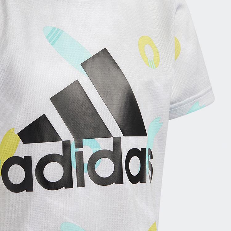 Adidas Kids T Shirts Crew Neck Moderate GT1735