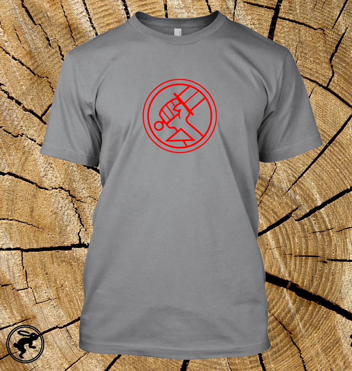 Hellboy Bureau for Paranormal Research and Defense T Shirt Comic Book Movie Tee L