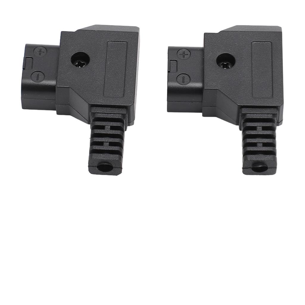 2pcs Male D Tap Connector Plug Kit for V Mount V Lock Battery DSLR Camera Battery Gold Mount Battery Camera Monitor