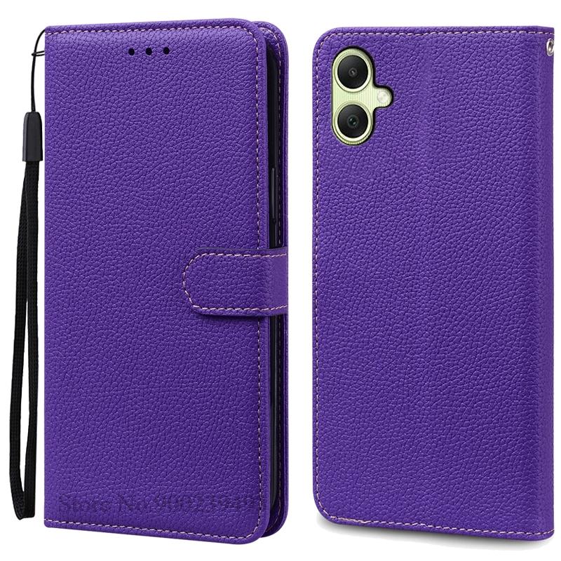 

A07 Чохол Для Samsung Galaxy A07 Чохол Гаманець Шкіряний Відкидний Чохол Для Samsung A07 Чохол A075F SM-A075F/DS A075B Чохол для Телефону Fundas For Samsung A07 4G темно-фіолетовий колір