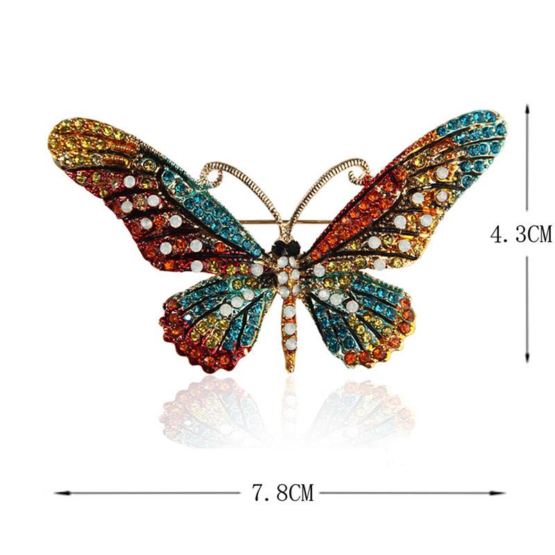 Butterfly Animal   Brooch Pins Women Jewelry Gift Bouquet Pin