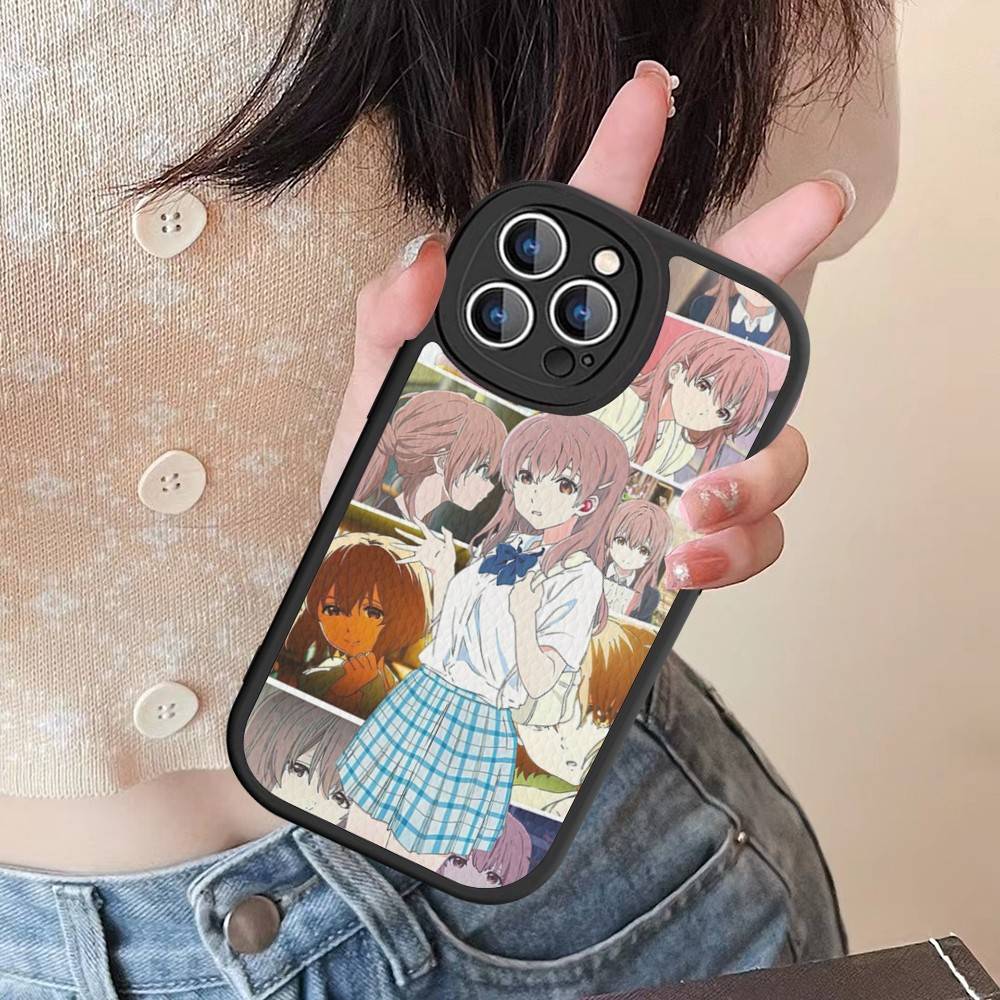 Anime A Silent Voice Phone Case For IPhone 16 15 14 13 12 11 Pro Max Plus Shockproof Leather Cover