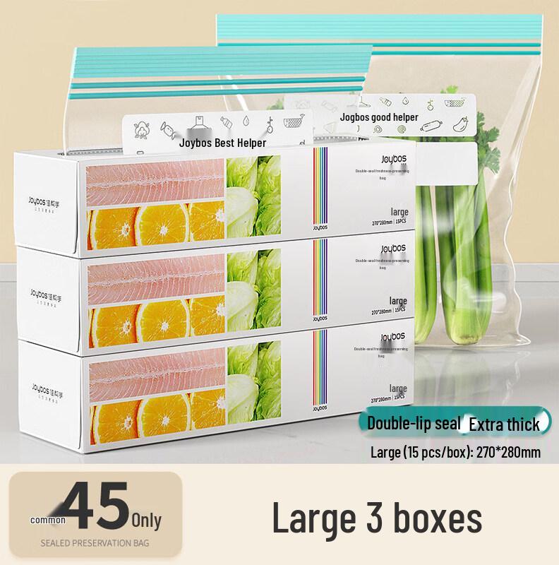 ZISIZ Food-Grade Fresh-Keeping Bags