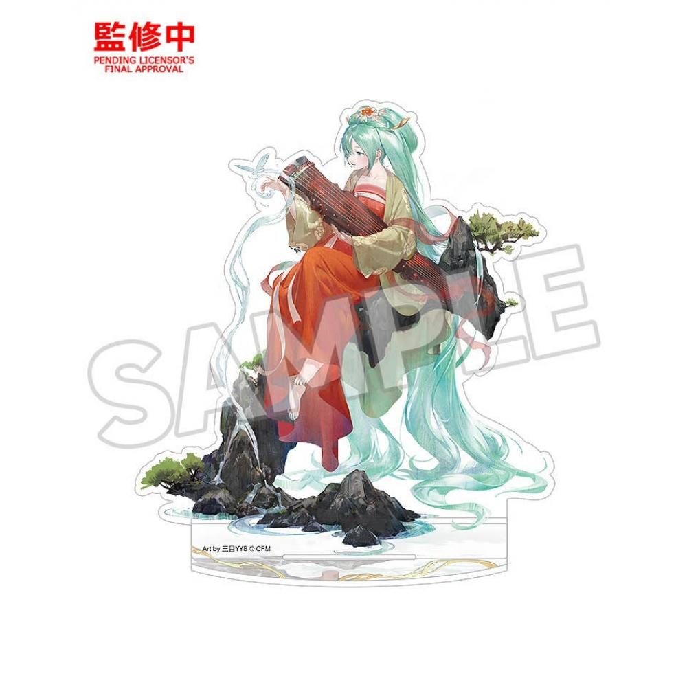 Vocaloid Hatsune Miku Acrylic Stand  Gao Shan Liu Shui Ver.