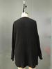 Autumn/Winter 2024 Women's Long Sleeve Solid Color Loose Knit Cardigan Jacket