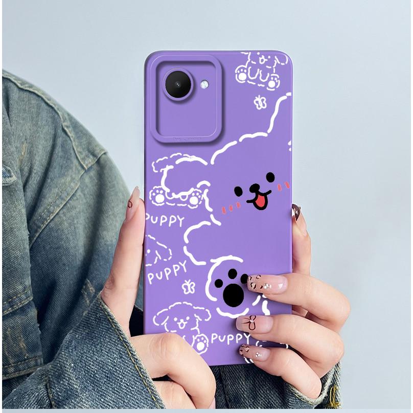 

For Realme C30 C30s Narzo 50i Prime Phone Case RMX3690 RMX3506 Coque Soft Silicone Sweet Painted Back Printed Protective Cover Realme C30