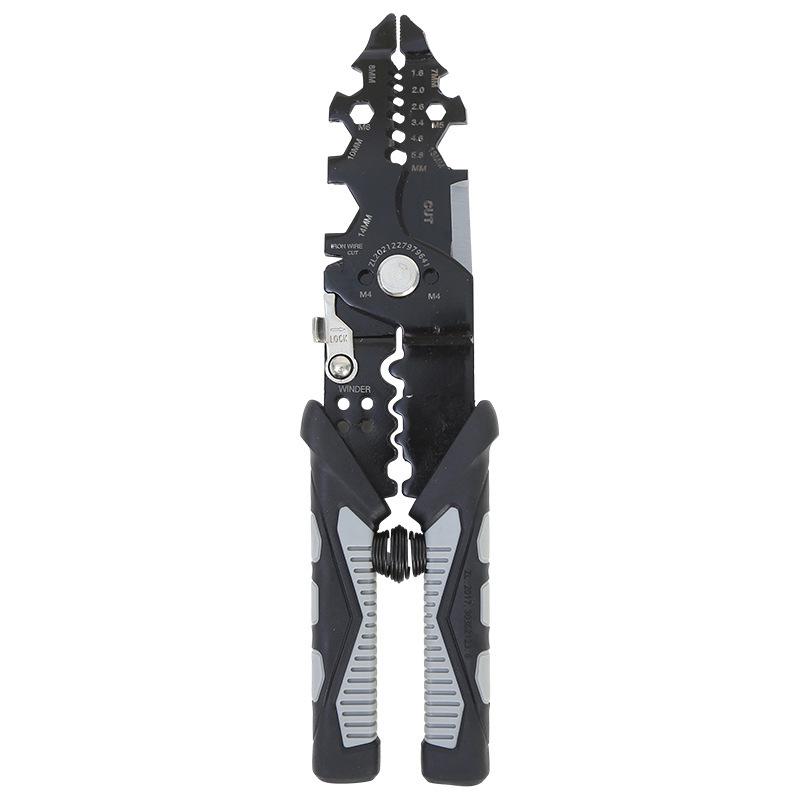 25-in-1 Multifunctional Electrician Pliers: Wire Stripper, Looping, Cutting, Splitting, Holding, Crimping & Wrench