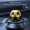 Car Aromatherapy Solar Powered Rotating Football Air Freshener Car Perfume Diffuser Decoration Essential Oil Diffuser