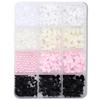 12 Grids 3D Bows Nails Art Charm Bowknot Nail Charms Nails Art Gems for Party