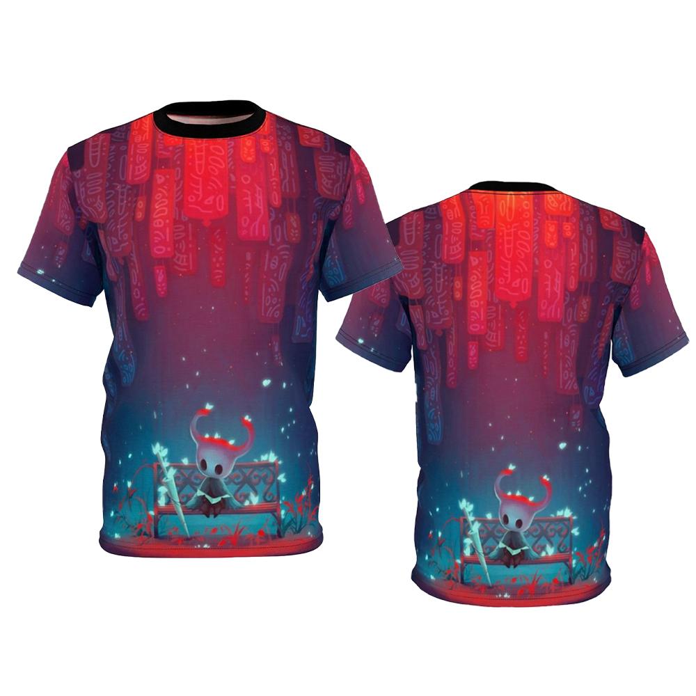 

Cute Hollow Knight Character Graphic T-shirts Men s Casual Loose Short Sleeve Tee Harajuku Personalized Streetwear Kid s Clothes 170