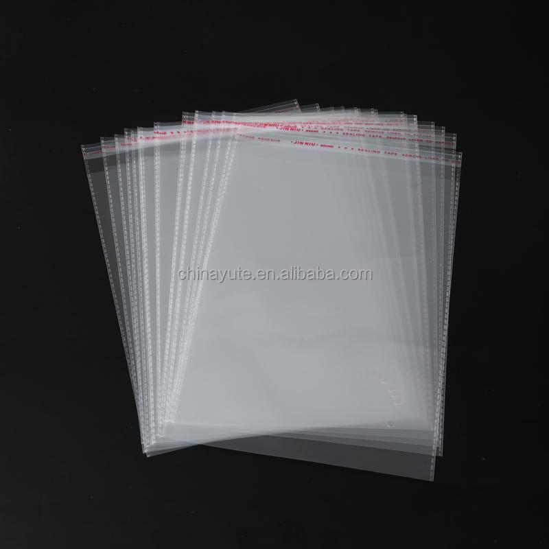 10*22cm Double-Layer 7-Filament Transparent OPP Self-Sealing Bags Self-Adhesive Self-Sticking Plastic Packaging Bags 10*22(19+3)&0.03mm