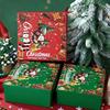 5-Layer Christmas Gift Box Explosion Gift Box with Bow Ribbon DIY Scrapbooking Surprise Container for Anniversary Snacks Jewelry Creative Memories
