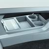 For Zeekr 001 2026 Center Console Lower Storage Box Organizer Tray Anti Slip Divider Interior Accessories