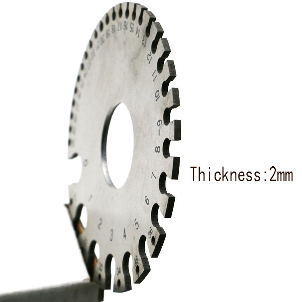 Stainless Steel Metal American Wire Gauge Round Cable Gage Standard Thickness