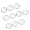10pcs 45mm Rotary Cutter Pinking Blades for Leather Fabric Paper Lacework Sewing Tools