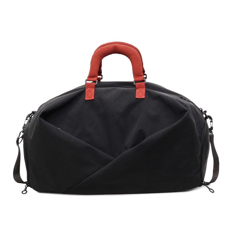 Cross-border Large Capacity Travel Bag with Shoe Compartment and Dry-Wet Separation for Yoga and Sports