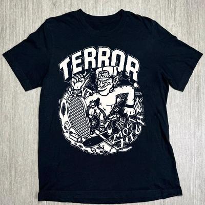 Vintage Zespół Terror Prezent Dla Fanów Męski S-235XL Koszulka 10D421 Unisex Koszulka