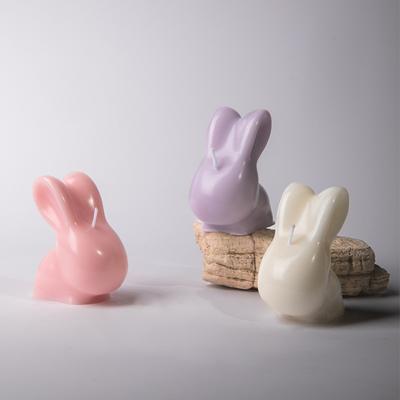 Aromatherapie Kerze Hasen Ornament Kreative Niedertemperatur Tropfwachs Schreibtischdekoration Geburtstagsgeschenk
