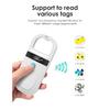 128/256 Records Portable Animal Clip Scanner Pet Microchip Display Screen Scanner Animal Handheld Reader for Animal Management