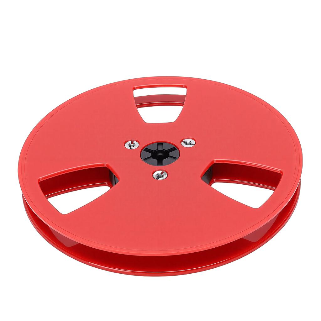 1 4 5 Inch Empty Tape Reel Fit for ReVox Studer Recording Takeup Reel with 3 Holes NAB Hub Replacement Opening Machine