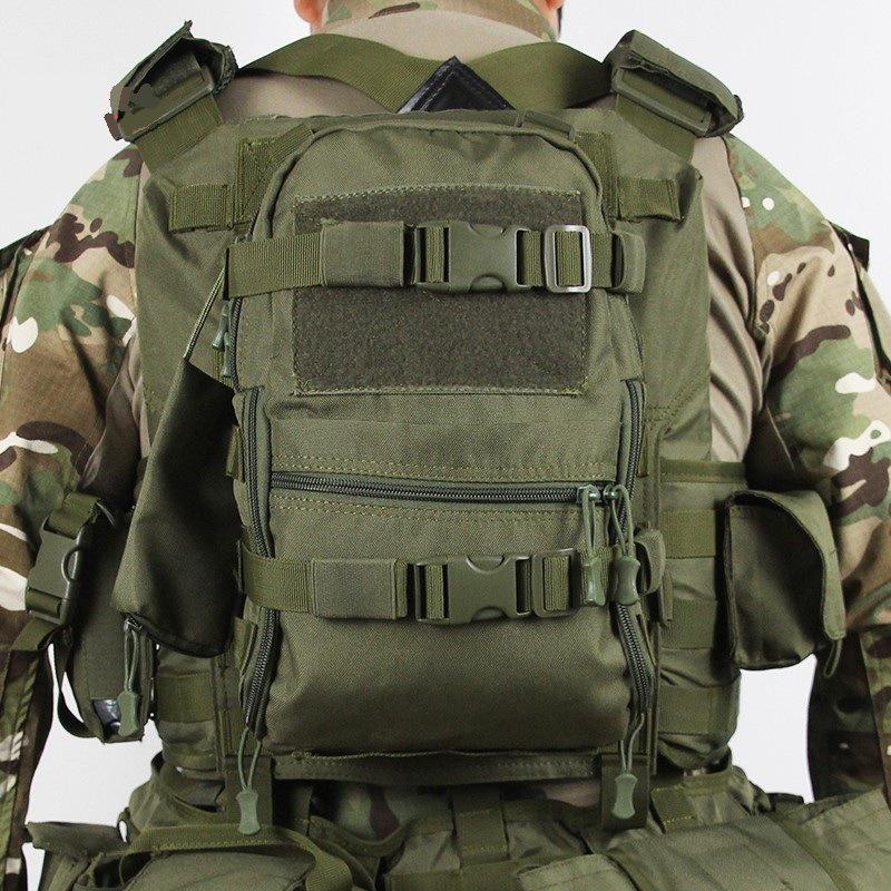 

Camouflage Tactical Hydration Backpack with Water Bladder Black