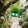 Swing Mushroom Hanging Planter Cartoon Mushroom Flower Pot Resin Succulents Planter