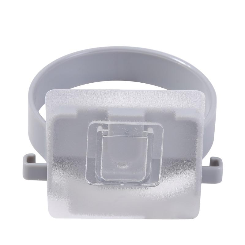 Bathroom Hair Dryer Holder Stand with Shelf Wall Mounted Organizer for Hair Dryer Styling Tools & Toiletries Space Saving Storage Rack