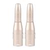 3 Pin XLR Male to 1 4  6.35mm Female Jack Audio Mic Adapter Connector 2 Pcs