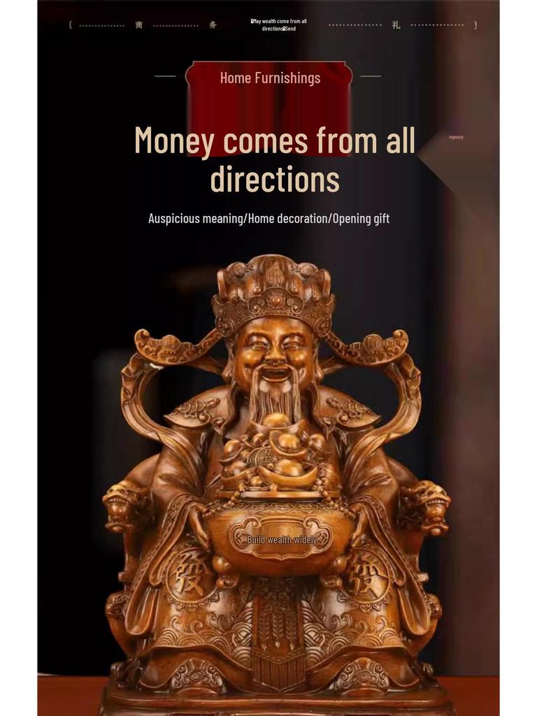 Bafang Laiye 2025 Deity Statues: Best-Selling Ornaments for Worship, Home, Office, and Housewarming Gifts