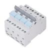 4 Pole Disconnect Switch DIN Rail Mount Miniature Circuit Breaker  Power Isolating Switch AC400V