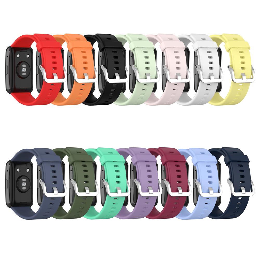 Soft Silicone Watch Strap for Huawei Watch Fit